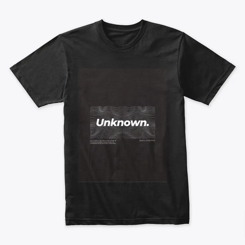 UNKNOWN T-SHIRTS DESIGN